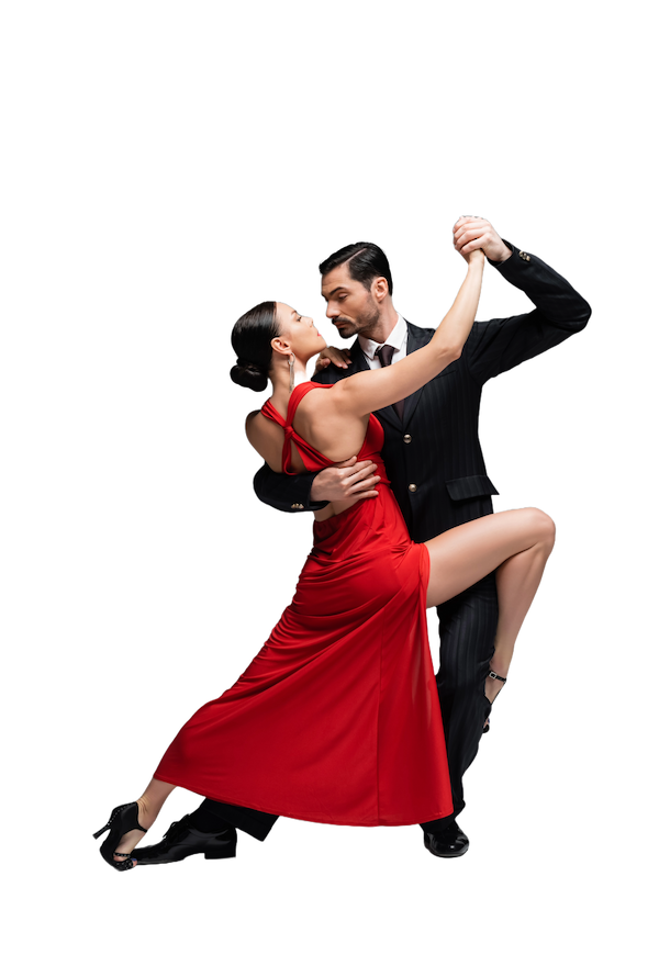 Coppia che balla insieme tango a Monza